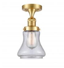 Innovations Lighting 517-1CH-SG-G194-LED - Bellmont - 1 Light - 6 inch - Satin Gold - Semi-Flush Mount