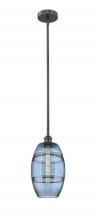 Innovations Lighting 616-1S-OB-G557-8BL - Vaz - 1 Light - 8 inch - Oil Rubbed Bronze - Cord hung - Mini Pendant