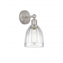 Innovations Lighting 616-1W-SN-G442 - Brookfield - 1 Light - 6 inch - Brushed Satin Nickel - Sconce