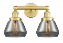 Innovations Lighting 616-2W-SG-G173 - Fulton - 2 Light - 16 inch - Satin Gold - Bath Vanity Light