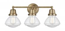 Innovations Lighting 623-3W-BB-G324 - Olean - 3 Light - 23 inch - Brushed Brass - Bath Vanity Light