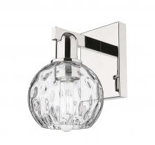 Innovations Lighting 716-1W-PN-G1215-6 - Athens Water Glass - 1 Light - 6 inch - Polished Nickel - Sconce