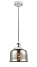 Innovations Lighting 916-1P-WPC-G78-LED - Bell - 1 Light - 8 inch - White Polished Chrome - Cord hung - Mini Pendant