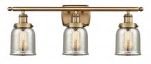 Innovations Lighting 916-3W-BB-G58-LED - Bell - 3 Light - 26 inch - Brushed Brass - Bath Vanity Light