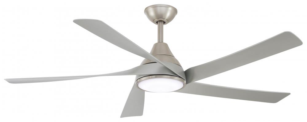 Transonic - 56" Ceiling Fan W/LED Light Kit