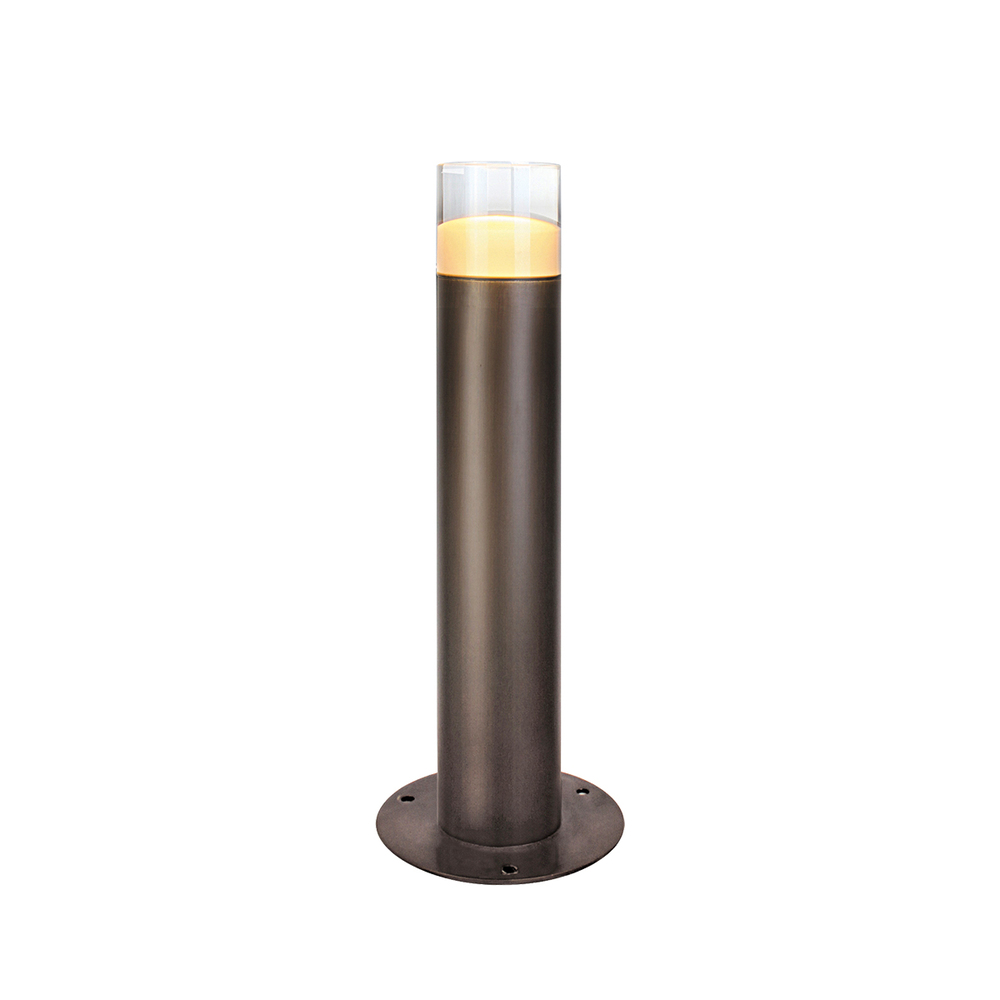 LED BOLLARD,3X2W,13IN,GRAPHITE