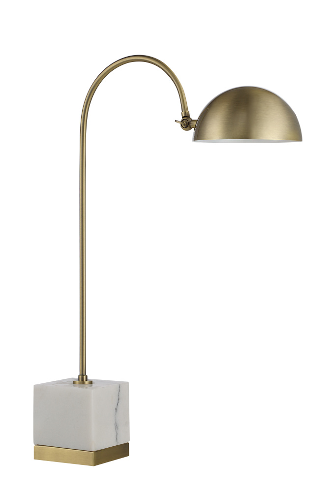 Volos 27" Length Table Lamp, White
