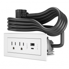 Legrand Radiant RDZCWH - radiant? FPC USB A/C, 6FT, WH 2 TR OL, 2 USB CHARGING PORTS