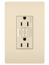 Legrand Radiant 1597LA - radiant? 15A Duplex Self-Test GFCI Receptacles with SafeLock? Protection, Light Almond