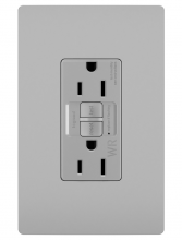 Legrand Radiant 1597TRWRGRYCCD4 - radiant? Tamper-Resistant Weather-Resistant 15A Duplex Self-Test GFCI Receptacles with SafeLock? (4 pack)