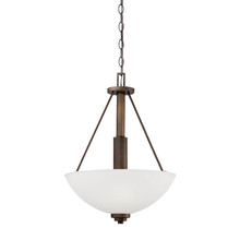 Millennium 3163-RBZ - Durham 3-Light Pendant light Rubbed Bronze