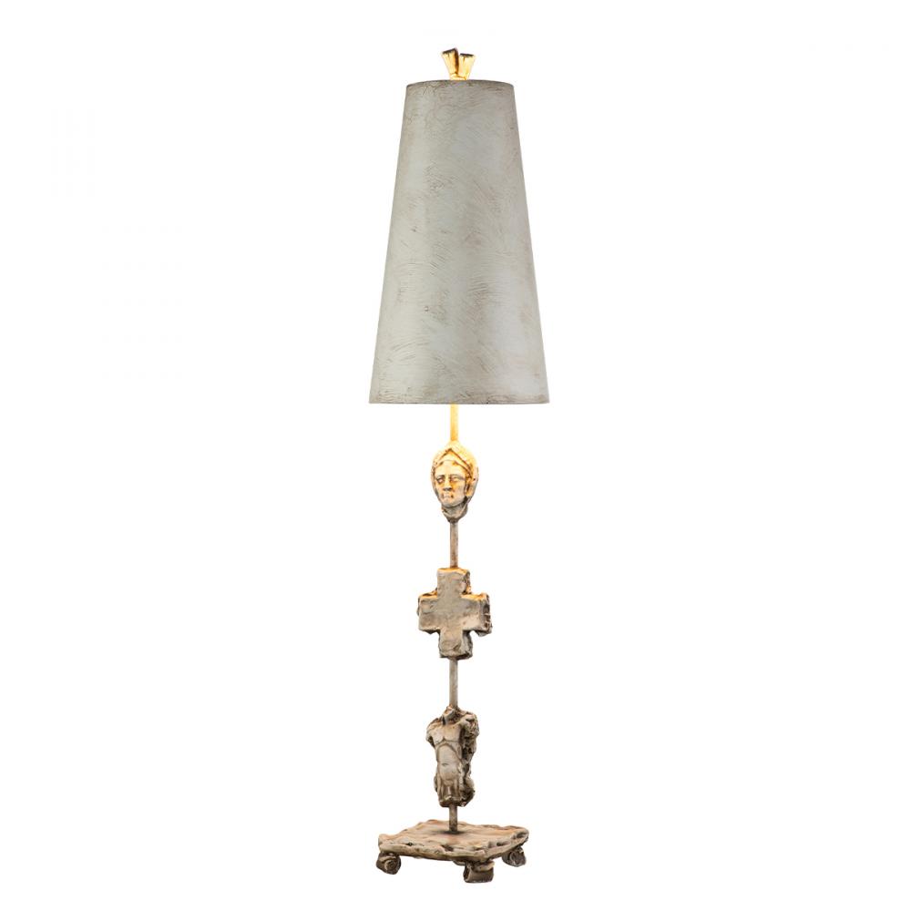 Fragment Table Lamp in Bone Finish