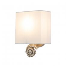 Lucas McKearn SC1161B-1 - Swirl Small Sconce in Bone Finish