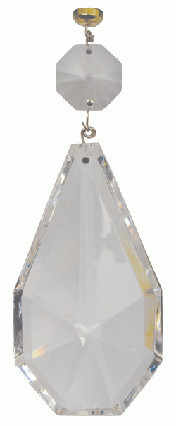 5" CLEAR ESTATE PENDANT   (*3 per box)