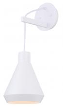 Canarm IWF1020A01WH - BYCK, IWF1020A01WH -G-, MWH Color, 1 Lt Wall Fixture, 60W Type A