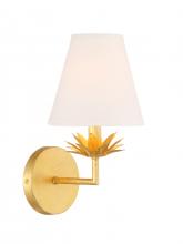 Savoy House Meridian M90078TG - 1-Light Wall Sconce in True Gold