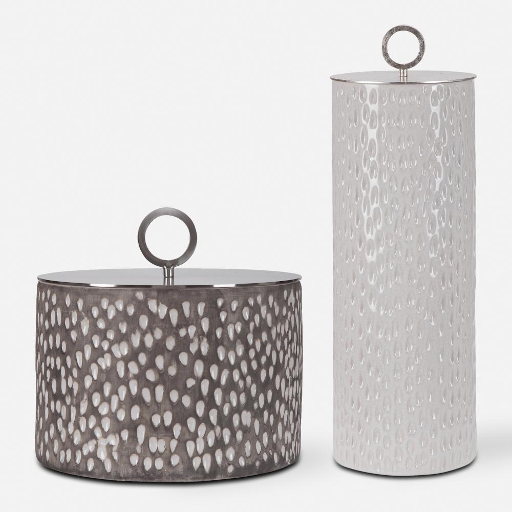 Uttermost Cyprien Ceramic Containers Set/2