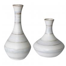 Uttermost 17964 - Uttermost Potter Fluted Striped Vases Set/2