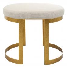  23698 - Infinity Gold Accent Stool