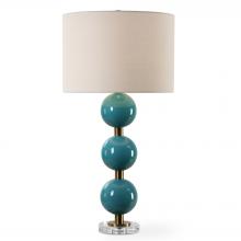 Uttermost 30362-1 - Uttermost Palawan Blue Glaze Table Lamp
