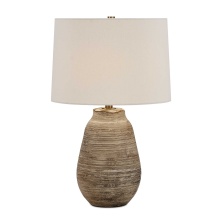 Uttermost 30661-1 - Uttermost Tonachio Etched Urn Table Lamp