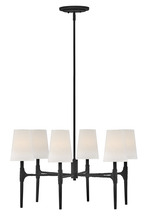 Hinkley 4466BK - Medium Single Tier Chandelier