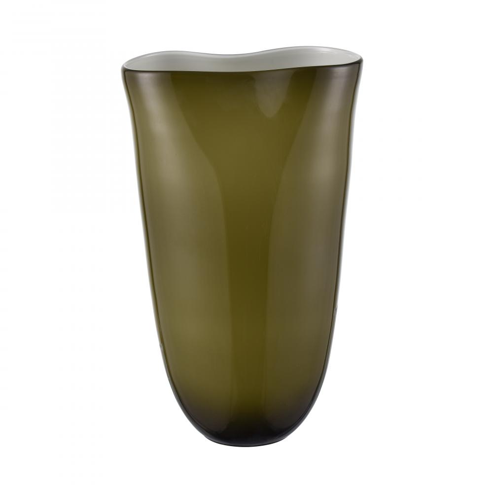 Braund Vase - Olive