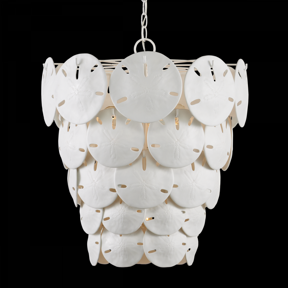 Tulum White Chandelier