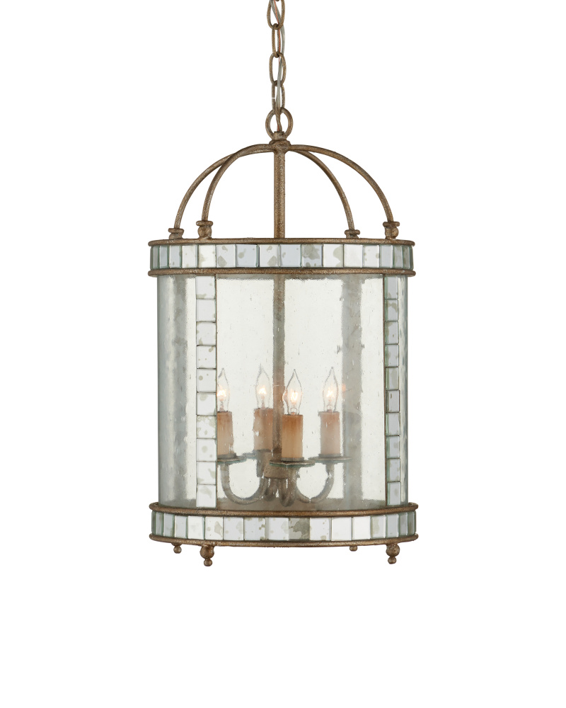 Corsica Small Silver Lantern