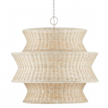 Currey 9000-1084 - Phebe Medium Rattan Chandelier