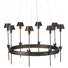 Currey 9000-1082 - Coterie Bronze Chandelier